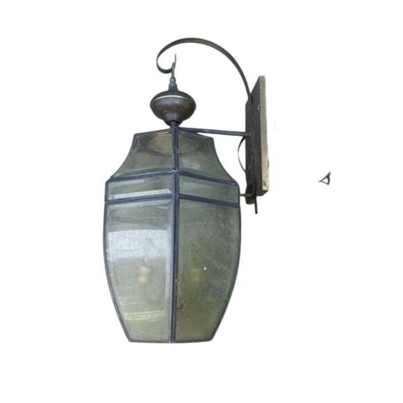 1940s Vintage Traditional Porch Carriage Light Fixture Octangle Wall Sconce 20” - Picture 1 of 10